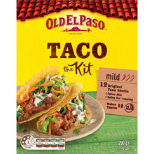 Old El Paso Taco Kit Mexican Style Taco Kit 290g