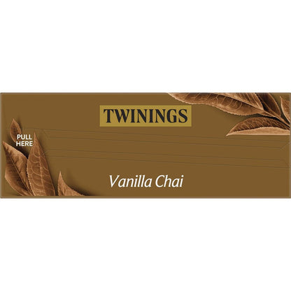 Twinings Chai Vanilla Tea Bags 80 Pack