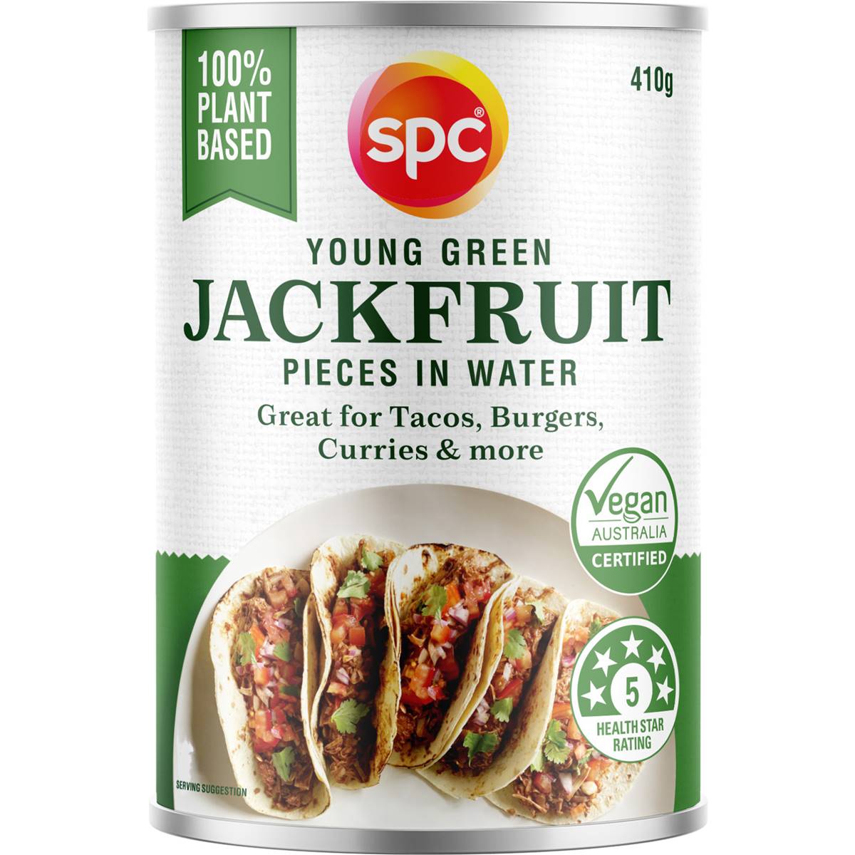 SPC Young Green Jackfruit Pieces In Water 410g