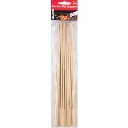 Grillworx Bamboo Flat Skewers 25 Pack
