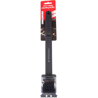 Grillworx 3 In 1 Long Cleaning Brush Each