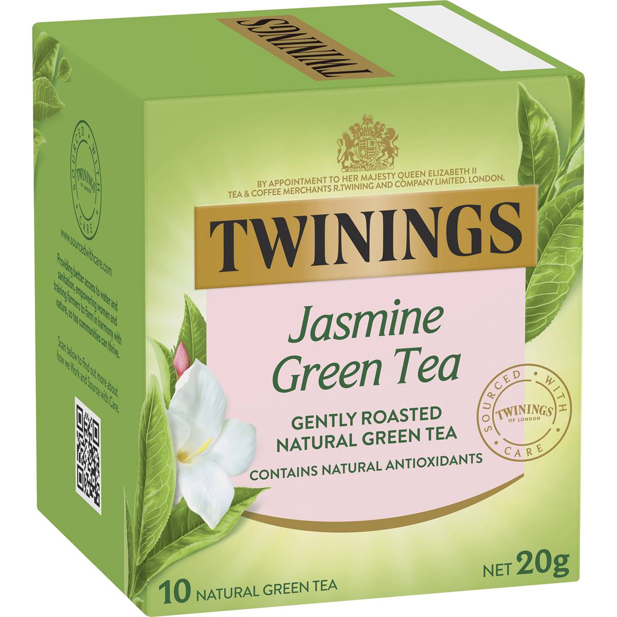 Twinings Green Tea & Jasmine Tea Bags 10 Pack