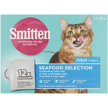 Smitten Seafood Selection Adult Wet Cat Food 12 Pack