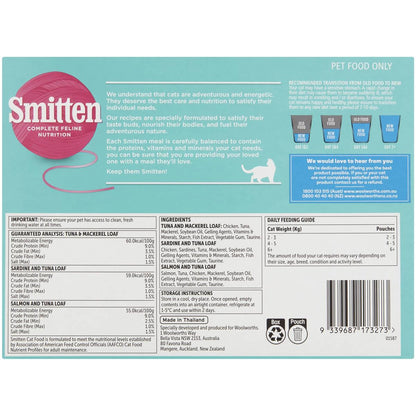 Smitten Seafood Selection Adult Wet Cat Food 12 Pack