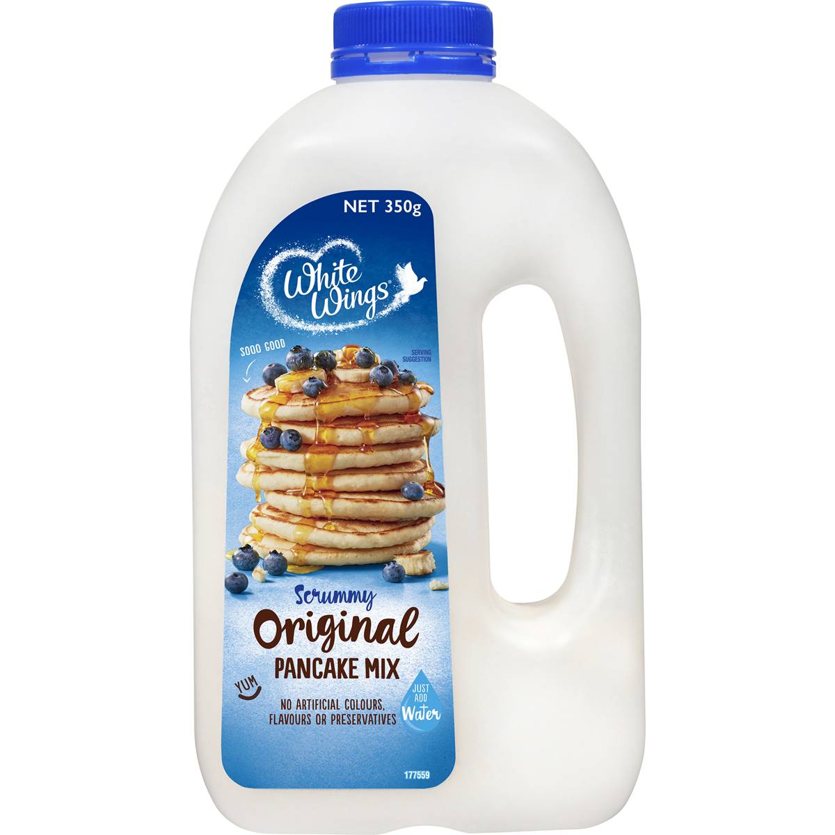 White Wings Pancake Mix Original Shaker 350g