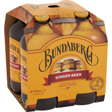 Bundaberg Ginger Beer 375ml x4 Pack