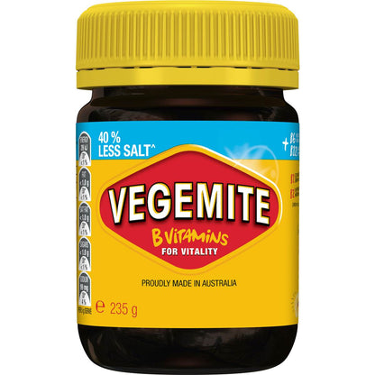 Vegemite Salt Reduced 40% Less Salt 235g