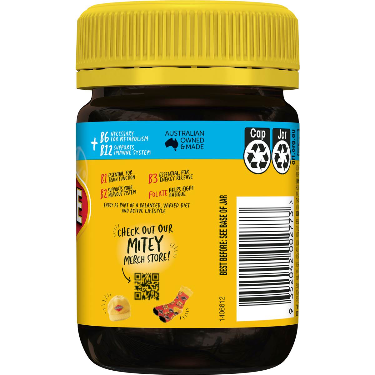 Vegemite Salt Reduced 40% Less Salt 235g