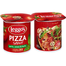 Leggo's Pizza Sauce Double Concentrate Garlic Onion & Herbs Tub 140 x 2 Pack