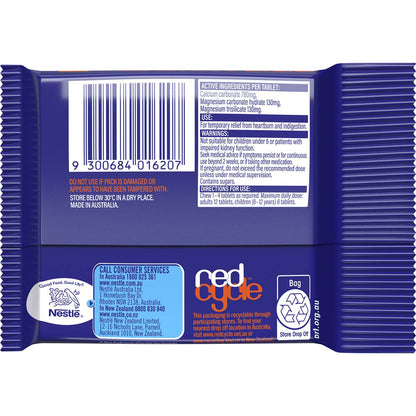 Quick-Eze Heartburn & Indigestion Relief Original 60 Pack