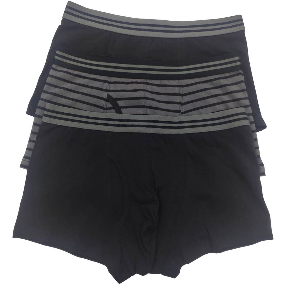 For Him Fly Front Trunks Xlarge Assorted 3 Pack
