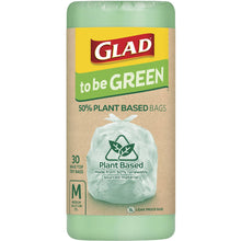 Glad To Be Green 50% Plant Based Kitchen Tidy Bags Medium 30 Pack