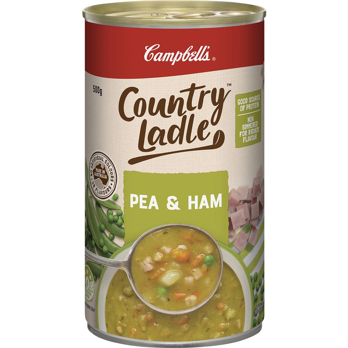 Campbell's Country Ladle Soup Pea & Ham 500g