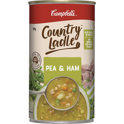 Campbell's Country Ladle Soup Pea & Ham 500g