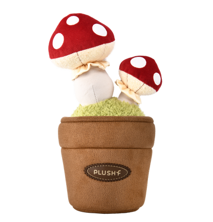 PlushWoods Mushroom Plant Plush With Pot 15cm