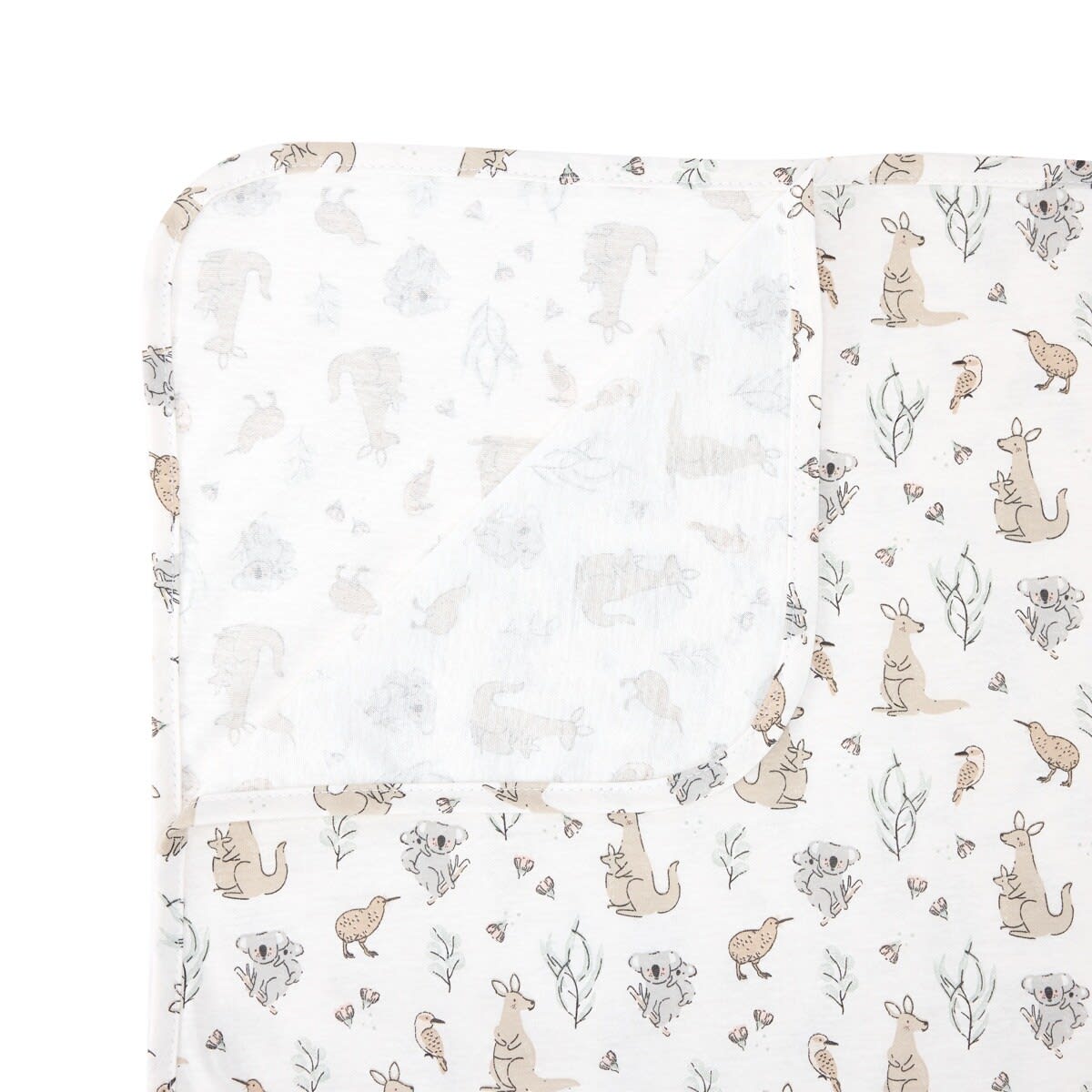 Cotton Jersey Blanket - Australiana