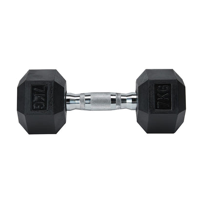 7kg Hexagonal Dumbbells