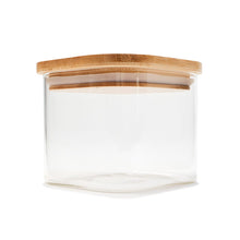 500ml Glass Container with Bamboo Lid