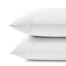 250 Thread Count Cotton Rich Sheet Set - Double Bed, White