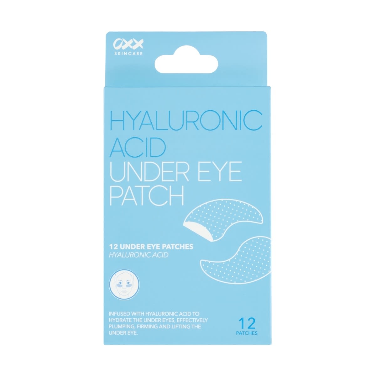 OXX Skincare 12 Piece Under Eye Patch - Hyaluronic Acid