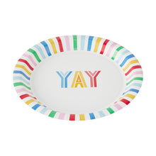 16 Piece Bright Paper Plates