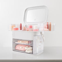 Cosmetic Caddy with Mirror