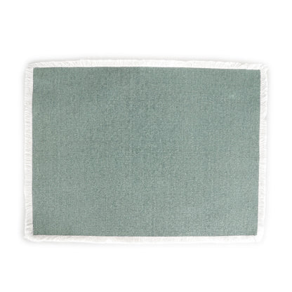 Sage Fringe Placemat