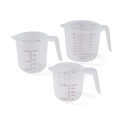 Set of 3 Measuring Jugs