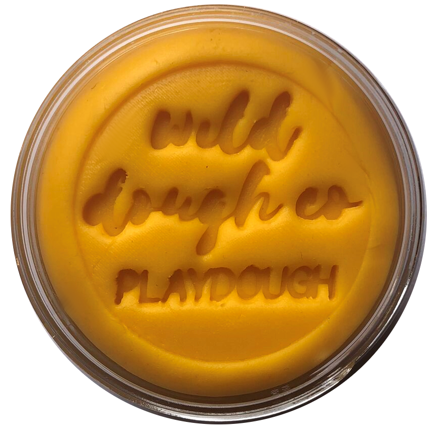 Wild Dough Playdough Buttercup Gold Honeycomb scent 280gram Sensory Toys Art and Craft Best Seller 3yrs+