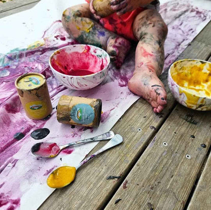 Eco Paints Primary Set by Eco Art and Craft Australia Art and Craft for Kids Gift Idea for 3yrs+