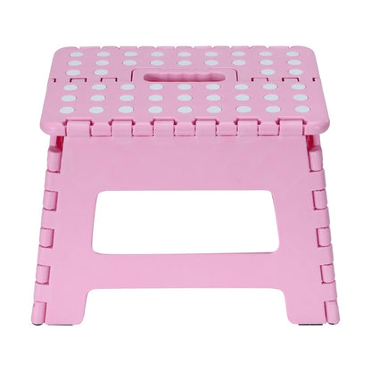 Folding Step Stool - Pink