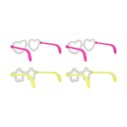 2 Pack Shaped Glasses - Assorted