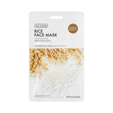 REAL NATURE RICE FACE MASK 20G