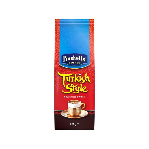 BUSHELLS TURKISH STYLE PULVERISED COFFEE 250G