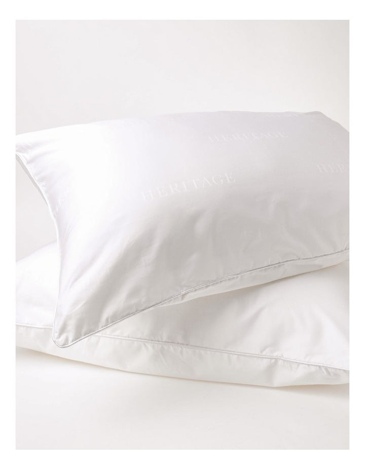Cotton Pillow Protector 2 Pack in White
