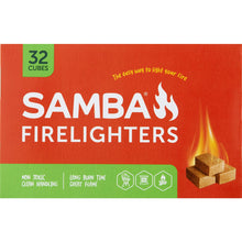 Samba Natural Wooden Firelighters 32 Pack