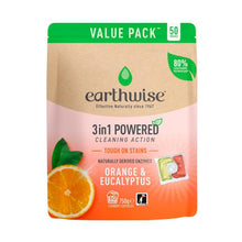 EARTHWISE 3 IN 1 LAUNDRY CAPSULES ORANGE & EUCALYPTUS 50 PK