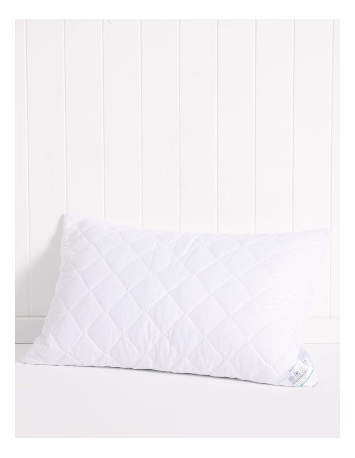 Allergy Sensitive Pillow Protector in White
