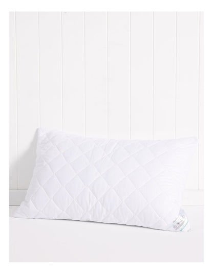 Allergy Sensitive Pillow Protector in White