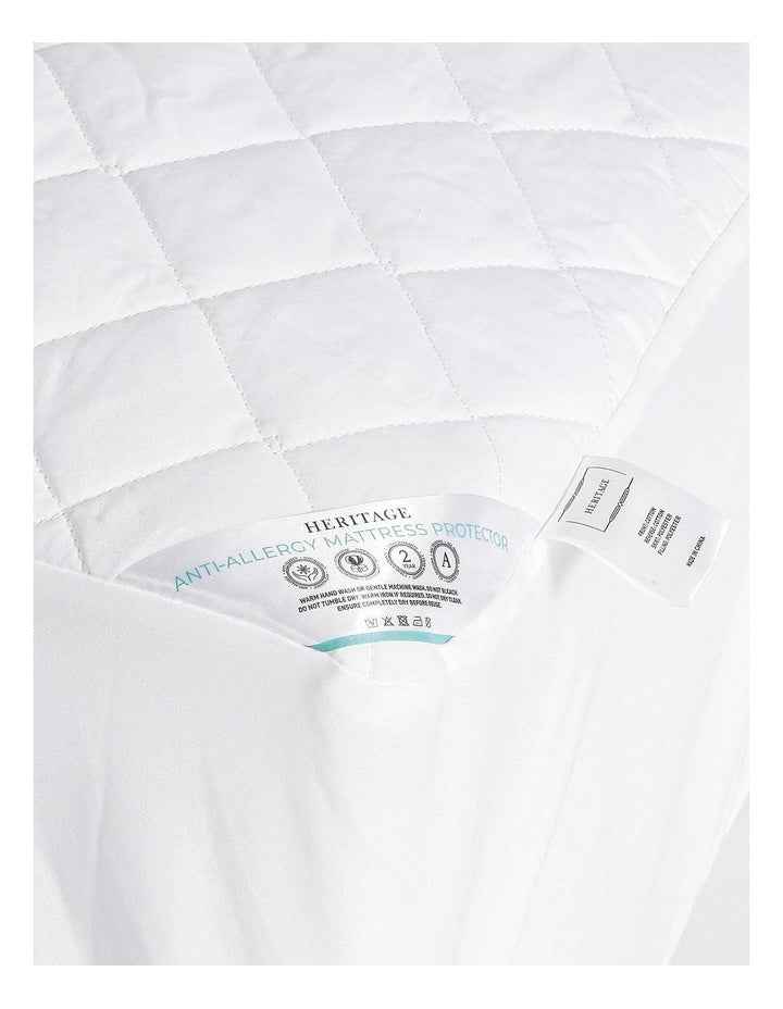 Allergy Sensitive Mattress Protector in White