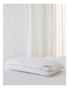 Memory Foam Cooling Gel Pillow in White