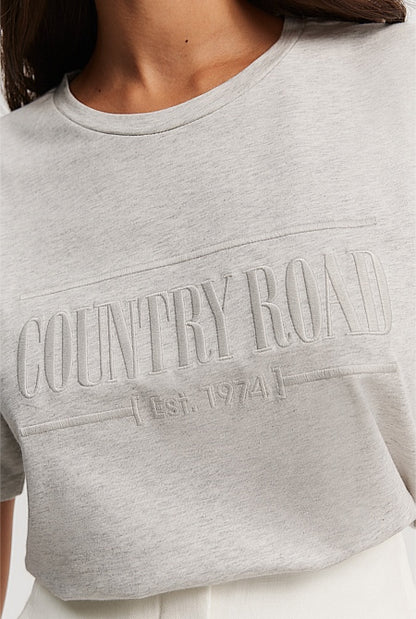 Australian Cotton Heritage Embroidered T-Shirt