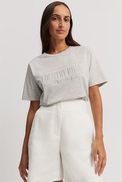 Australian Cotton Heritage Embroidered T-Shirt
