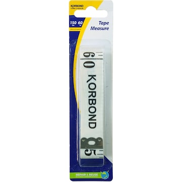Korbond Tape Measure Metric & Imperial each