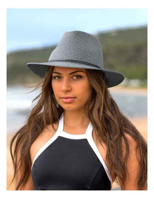 Avoca Fedora Hat in Pacific Blue