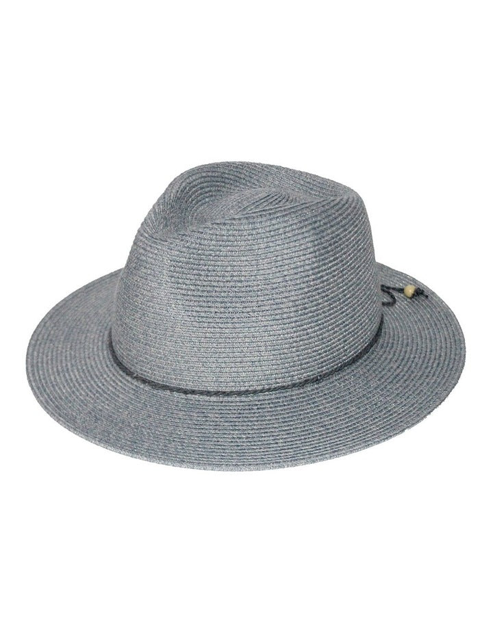 Avoca Fedora Hat in Pacific Blue