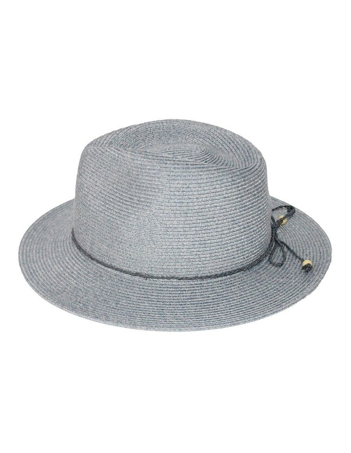 Avoca Fedora Hat in Pacific Blue
