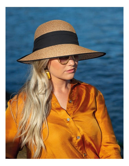 Debby Sun Cloche Hat in Camel