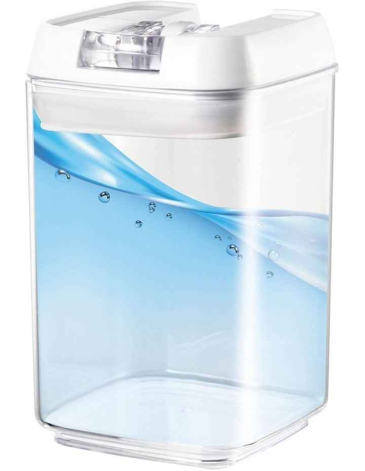 Airtight Food Canister 500ml Set of 2 in White