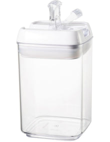 Airtight Food Canister 1200ml Set of 2 in White